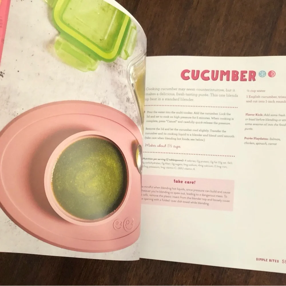The multi Cooker Baby Food Cookbook. 223pgs
